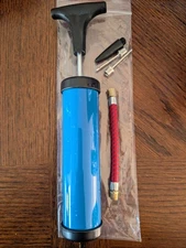 2 pack Manual Basketball/Soccer Ball Air Pump with 2 Needles for Sports Balls