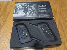 MaxQuall Professional V4 For Moto Riding Referee Intercom ATV Skiing Set