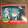 Topps 1977 Star Wars Base Set Card #75 Darth Vader Strangles
