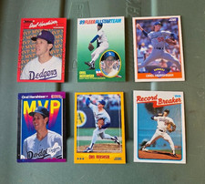 Orel Hershiser ~ 6 Card Lot  ~ 1989  ~ L. A. Dodgers ~ Baseball