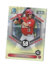 2026 Bowman Chrome Top 100 Steele Hall #BTP-59 Top Prospect  Rookie Card