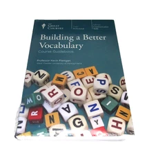 NEW/SEALED~Great Courses: Building a Better Vocabulary: 6 DVDs + Guide Book Set