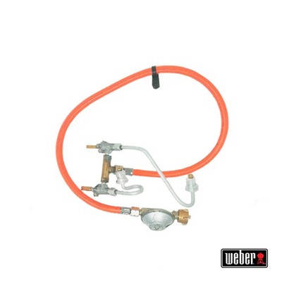 Weber Ersatzteil Verteilereinheit Ventil / Schlauch / Regler 50 mbar für Q 3000