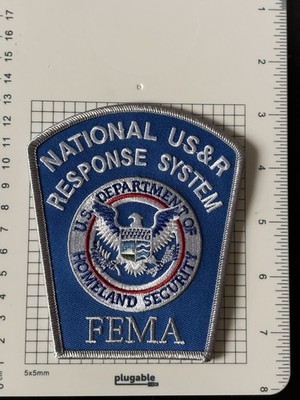 Federal - National U.S.A.R. / F.E.M.A. Response  (4'' x 4.5'' size) patch