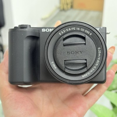 Sony ZV-E10 II Mirrorless Camera Black 16-50mm II Lens Charger W/Battery English