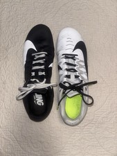 Nike Zoom Rival S 9 Track Field Running Cleats Size 11 Black And White Inverse