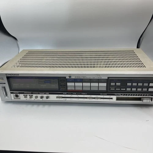 Vintage Pioneer SX-V300 Home Theater Stereo FM Receiver - Untested. Powers On