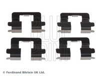 ZubehÖRsatz Scheibenbremsbelag Hinten Blue Print ADT348608 FÜR Toyota