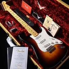 Fender Custom Shop Vintage 1955 Wide Fade 2 Coler Sunburst entrega segura desde Ja
