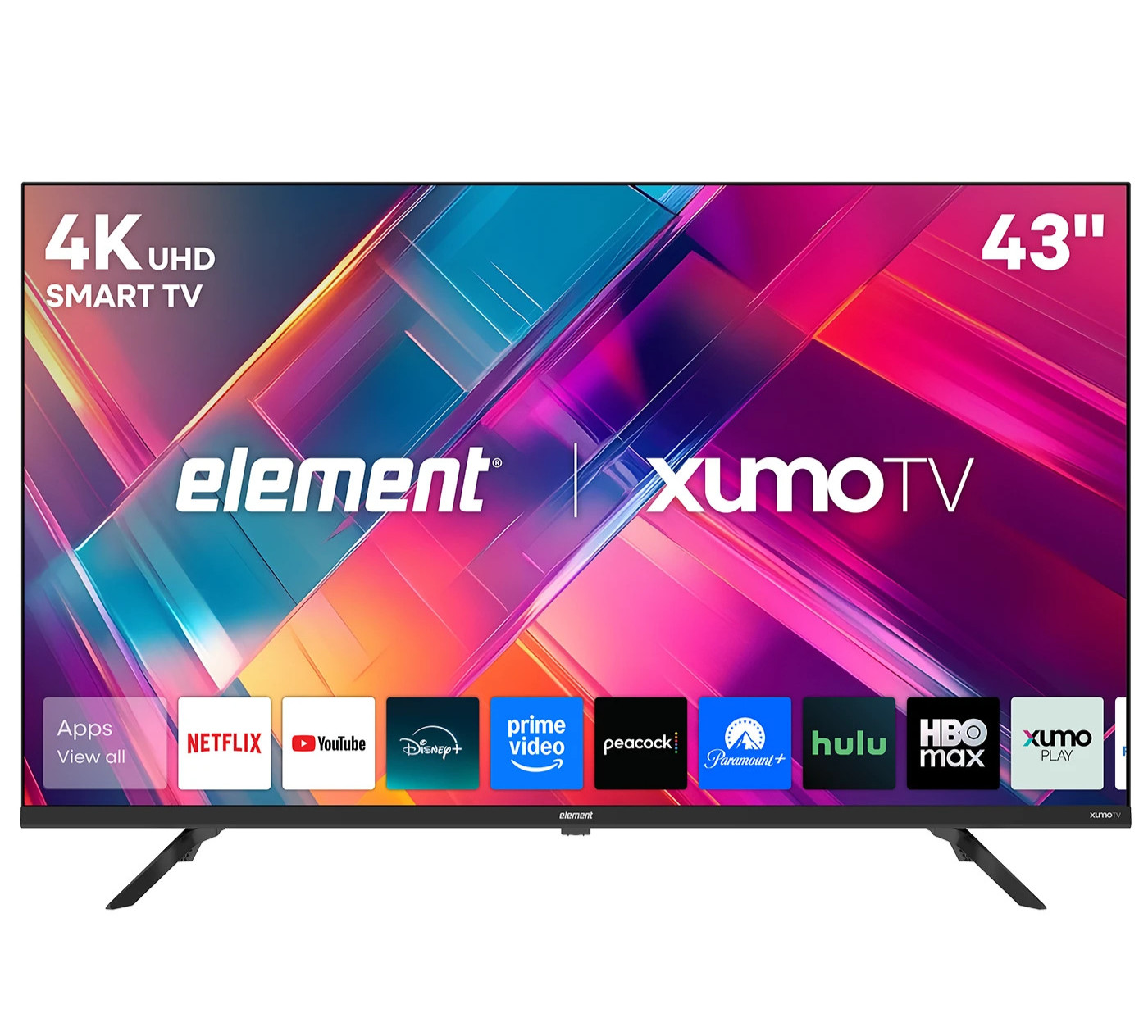Element E550AE43CG 43 inch 4K UHD HDR Frameless Xumo Smart T