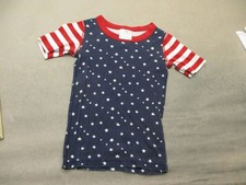 Hanna Andersson Size 6-7 120cm Kid Multicolor 100 Organic Cotton Pajama Top 032