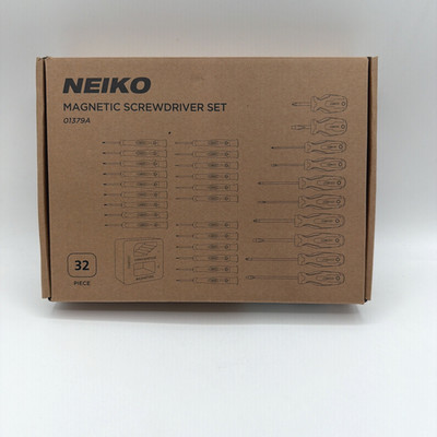 Neiko Master Screwdriver Set 32 Piece Magnetic Precision Screwdrivers