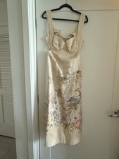 Zimmerman Women's Floral Maxi Size 2 Dress In Blush Pink