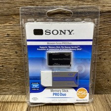 Sony Memory Stick Pro Duo MSX-M256S Memory Card 256MB w/ Adapter For Use w/ PSP