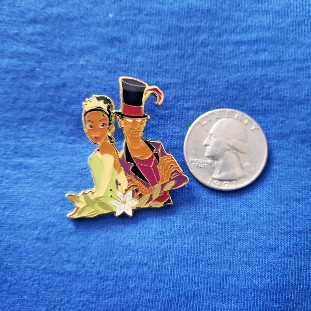 LOUNGEFLY Tiana and Dr Facilier - Princess and Villain Duo Set DISNEY PIN