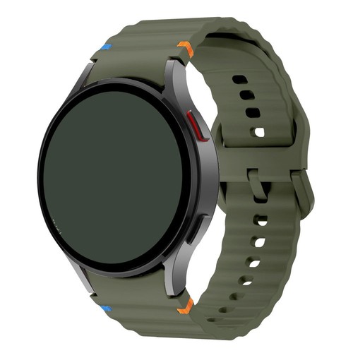 Bracelet de Monture en Silicone pour Samsung Galaxy Watch 7/6/5/4 FE Confortable - Zdjęcie 15 z 34