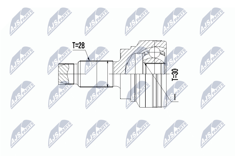 Joint Set, Drive Shaft/Outer Compatible With BMW 3/4 F3/F8 318/320/420 11-, 116D - Image 7
