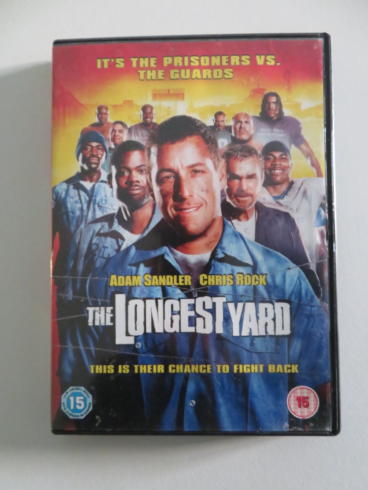 THE LONGEST YARD (DVD) ADAM SANDLER CHRIS ROCK 2005 REGION 2