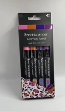 Spectrum Noir Acrylic Paint Marker Set 4/Pkg - Jewel New 4F