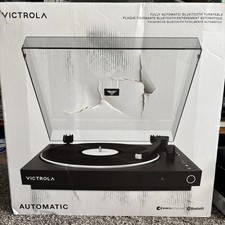NEW Victrola Automatic Turntable Bluetooth - Black VPT-800-BLK