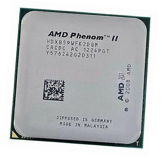 AMD Phenom II X2 B59 HDXB59WFK2DGM 3.4GHz Socket AM3 Dual-Core Processor - Image 4 of 4