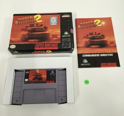 Super Battletank 2 (Super Nintendo SNES, 1994) SNES Complete in Box Tested 55U