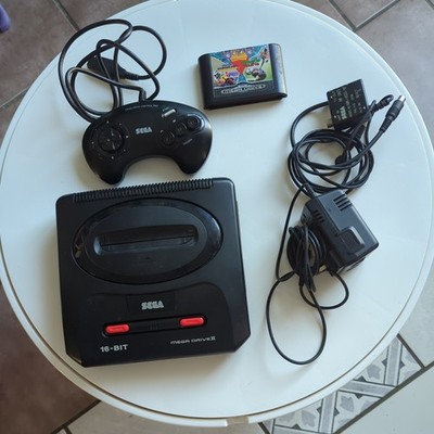 Sega Mega Drive 2 Konsole Controller Kabel Spiel schaltet sich ein nicht vollständig getestet Box
