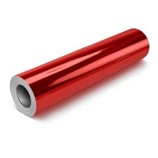 Gloss Chrome Red DECO 65 Permanent Craft Vinyl 12" x 7ft for Cricut Silhouette