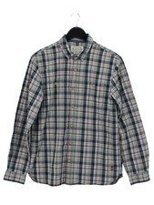 White Stuff Men's Shirt M Multi Checkered 100 Cotton Basic