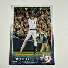 2015 Topps Derek Jeter Black #1 card