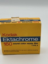 Vintage Kodak Ektachrome 160 Type A Super 8 Sound Color Movie Film   Sealed Box