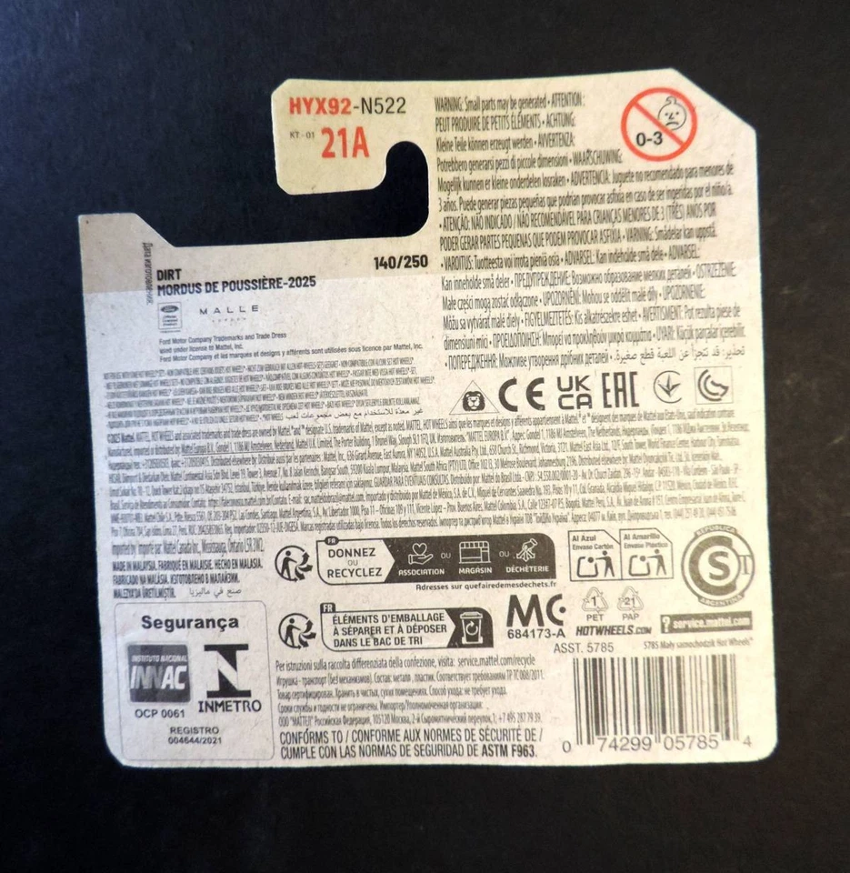 1:64 Hot Wheels Ford Model A Custom - 2025 Release - NEW In Packet - Image 2 of 4