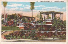 ARCHITECTURE - California Home Terraced Garden - Los Angeles