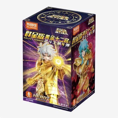 BLOKEES Saint Seiya Galaxy Version 04 GoldZodiac Blind Box