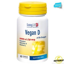 LONG LIFE VEGAN D 2000 U.I. - 60 cpr INTEGRATORE DI VITAMINA D3