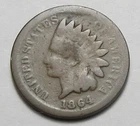 1864 BR INDIAN HEAD CENT,TOUGHER COIN!!!!(A4)