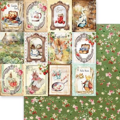 Memory-Place Peters Garten 12''x12'' doppelseitiger Karton