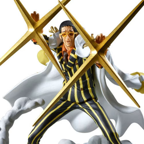 Figurine Borsalino Kizaru Senkouzekkei One Piece statuette de collection