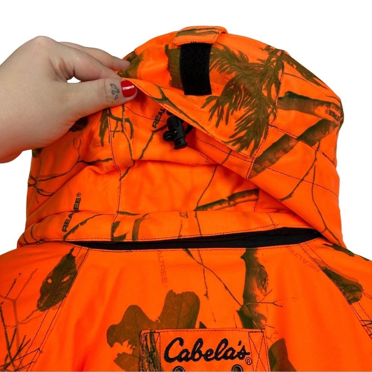 Cabela's 90s Real Tree Camo Gore-Tex Tinsulate Hooded Outdoor