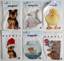Paper House Magnets, You Pick, Some Rare 