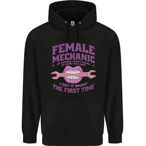 Funny Female Mechanic Childrens Kids Hoodie - Picture 14 of 88
