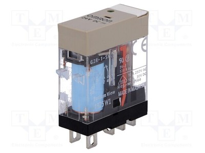 Relè Elettromagnetici 5 Pezzi 24V CC 40.62.7.024.0001 - Relè Miniaturizzati, Facili Da Installare, Per Protezione Circuiti
