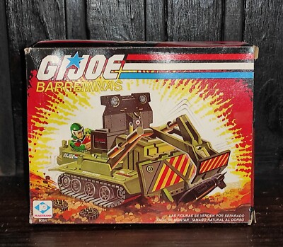 80S VINTAGE VERY RARE GI JOE BOMB DISPOSAL VEHICLE ARGENTINA PLASTIRAMA NIB