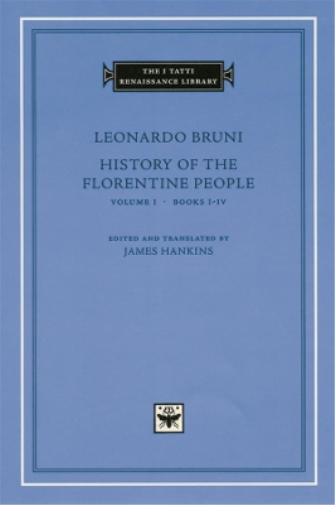 Leonardo Bruni History of the Florentine People (Copertina rigida)