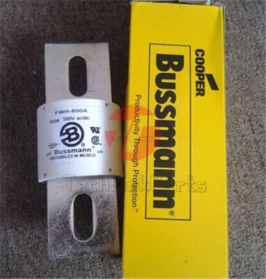 New Bussmann FWH-800A (FWH800A) 800Amp (800A) Fast Acting Fuse 500V xc