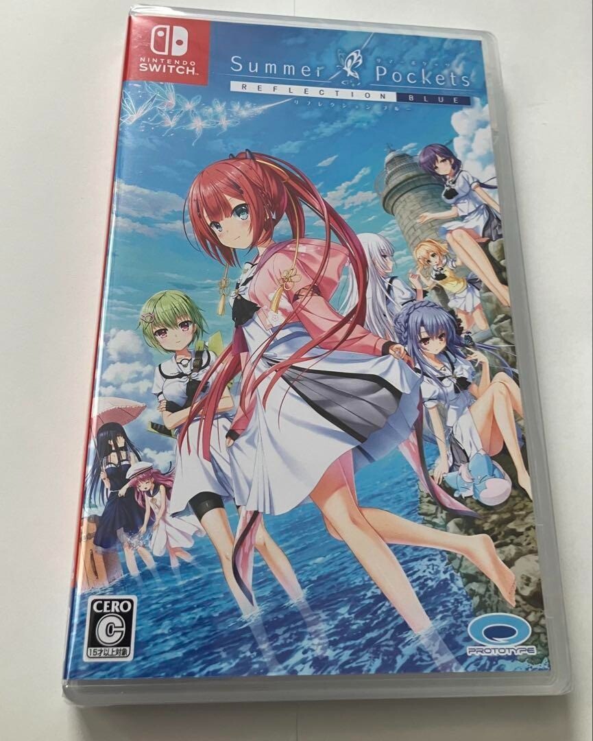 Nintendo Switch Switch Summer Pockets REFLECTION BLUE プロトタイプ Switch Summer Pockets REFLECTION BLUE（サマーポケッツ