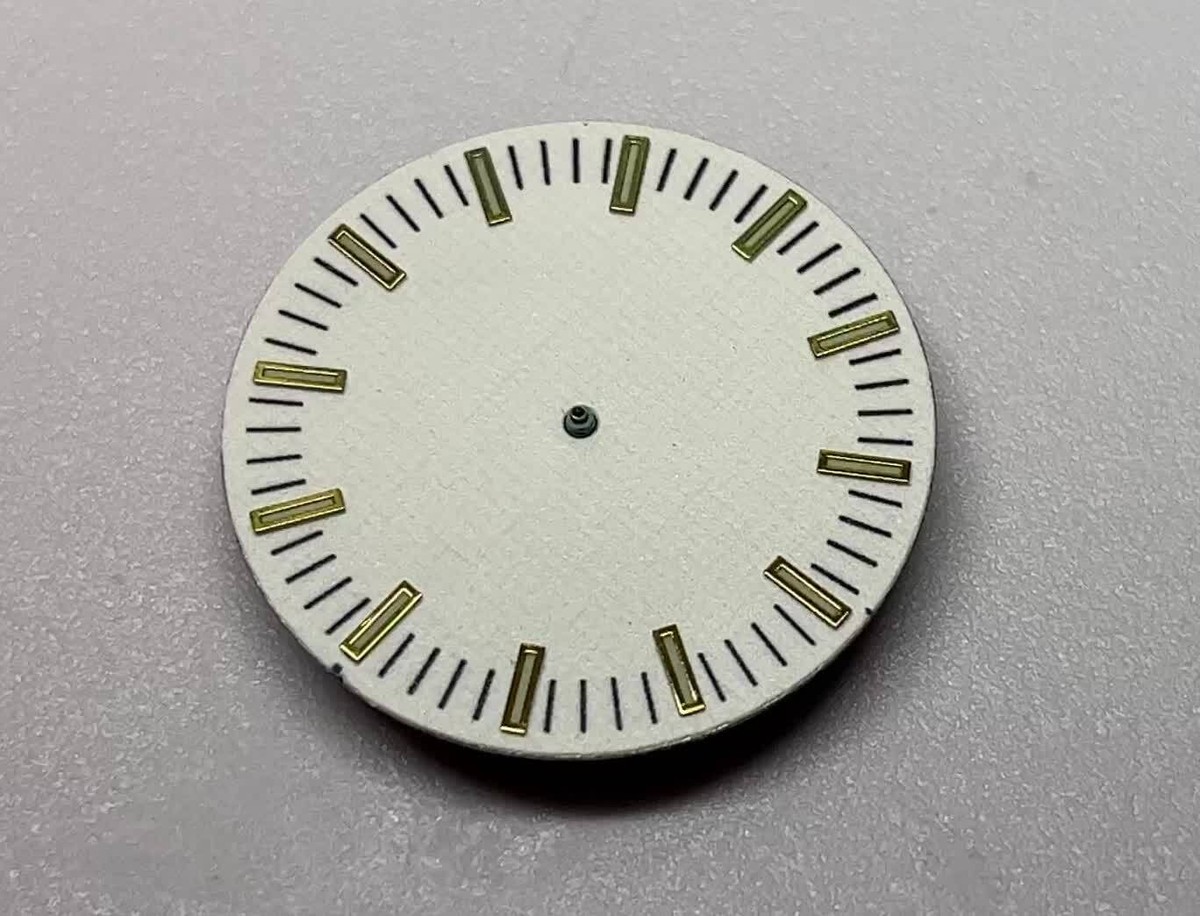 Watch Dial Hour Markers 12 pieces Green LUMINOUS Numerals Indexes