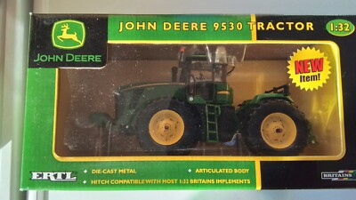 BRITAINS.ERTL.1:32.FARM. John Deere 9530 Quad Drive 4x4 Allrad Mittellenker Traktor