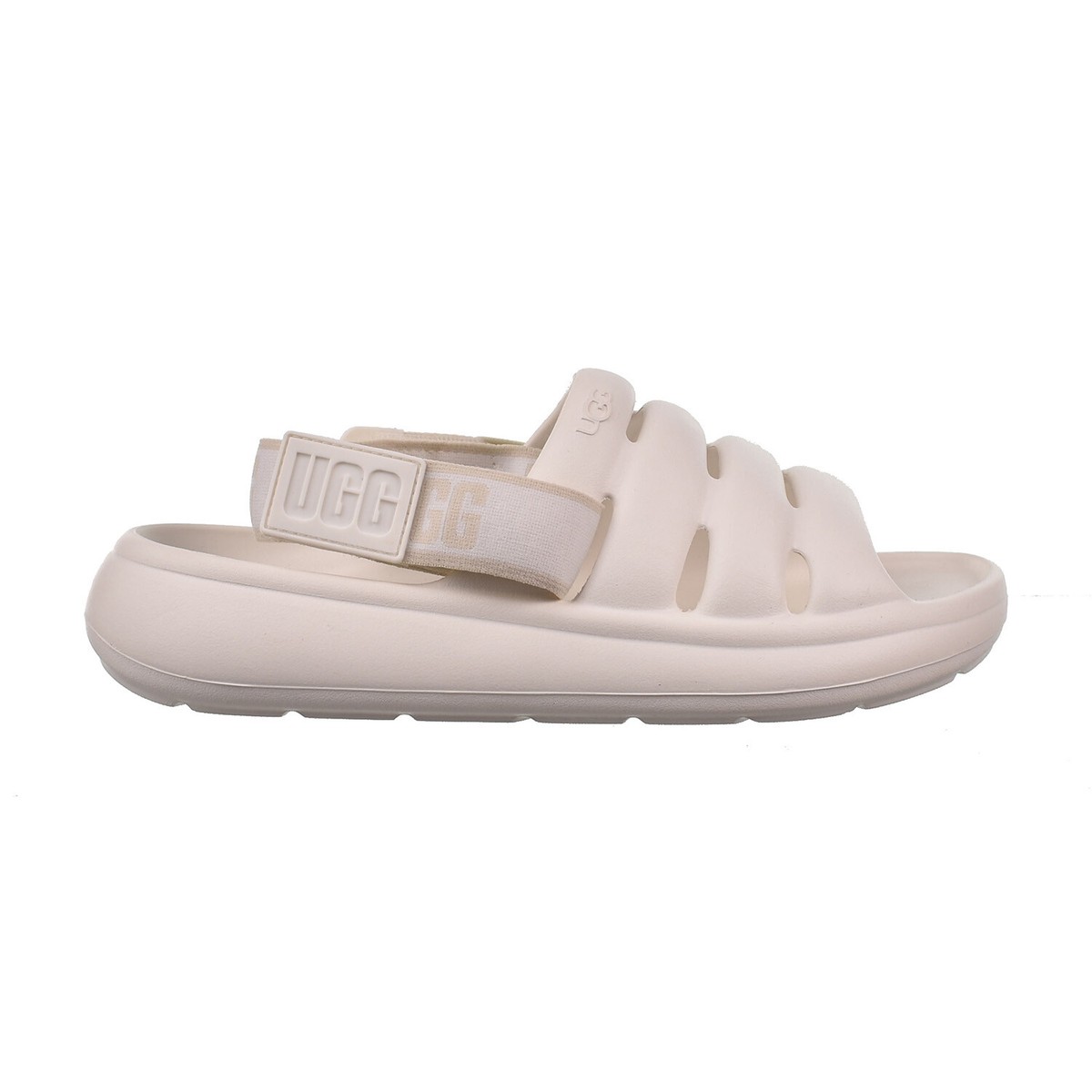 UGG Sport Yeah Women's Sandals White 1126811-BRWH | eBay