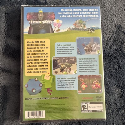 Katamari Damacy PlayStation 2 PS2 NEW FACTORY SEALED NTSC-US 722674100243
